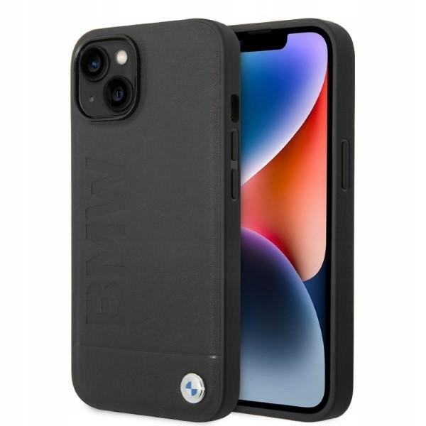 Puzdro Bmw BMHMP14SSLLBK pre iPhone 14 15 13 6.1" čierna/čierna hardcase Signa