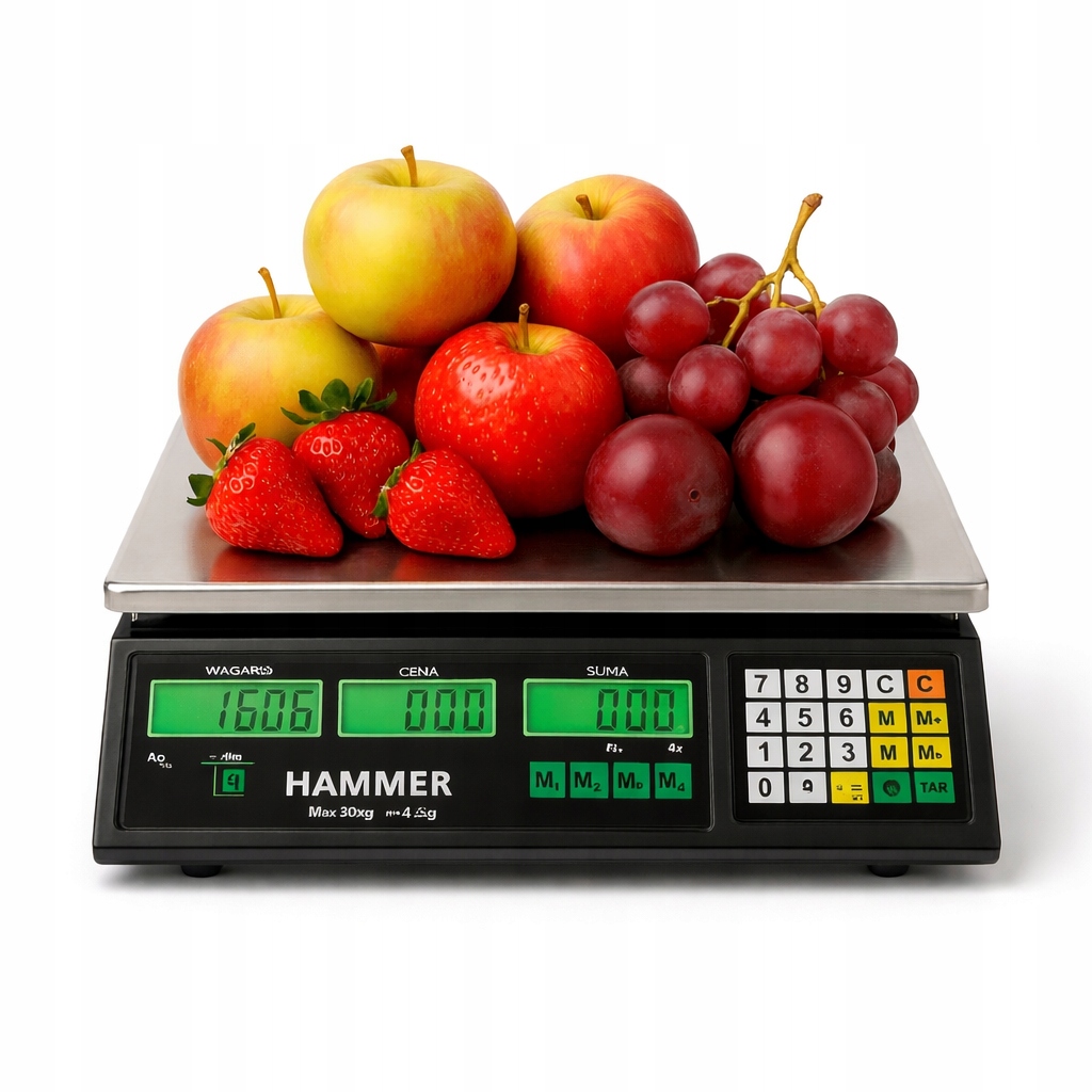 Elektronická váha do 40 kg – přesná, pevná a moderní