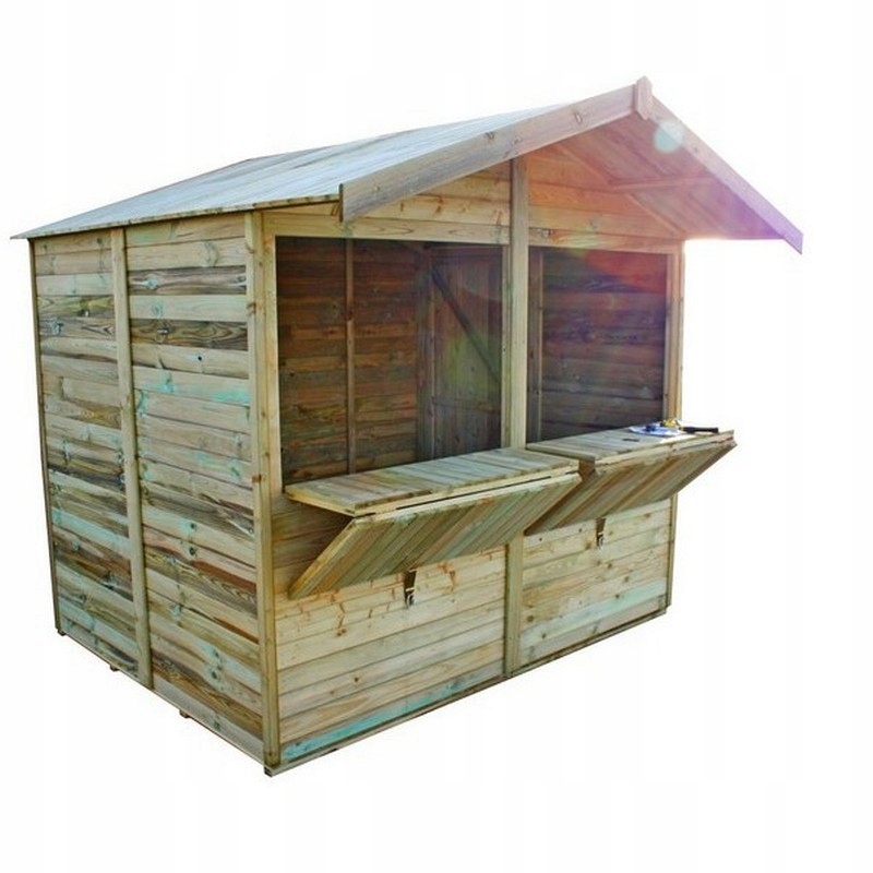 Stragan handlowy na jarmarki festyny kram, domek drewniany Rodzaj inny