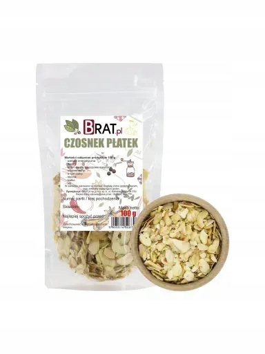 Levně 9 x Brat Česnek vločka 100 g