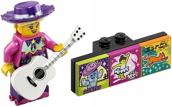 Lego Vidiyo Series 2 Gitarzystka Discowgirl Guitarist vidbm02-5