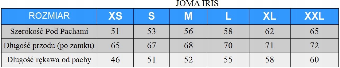 KURTKA MĘSKA PRZECIWDESZCZOWA WIATRÓWKA JOMA r.XL Kaptur brak informacji