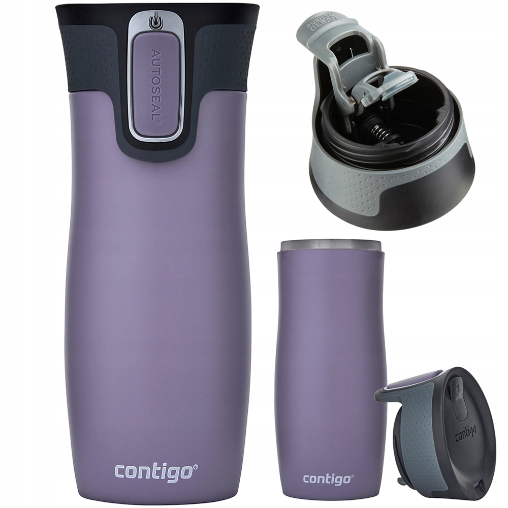 Termohrnek Contigo 470 ml West Loop 2.0 na Kávu Čaj Švestkový Nápoj