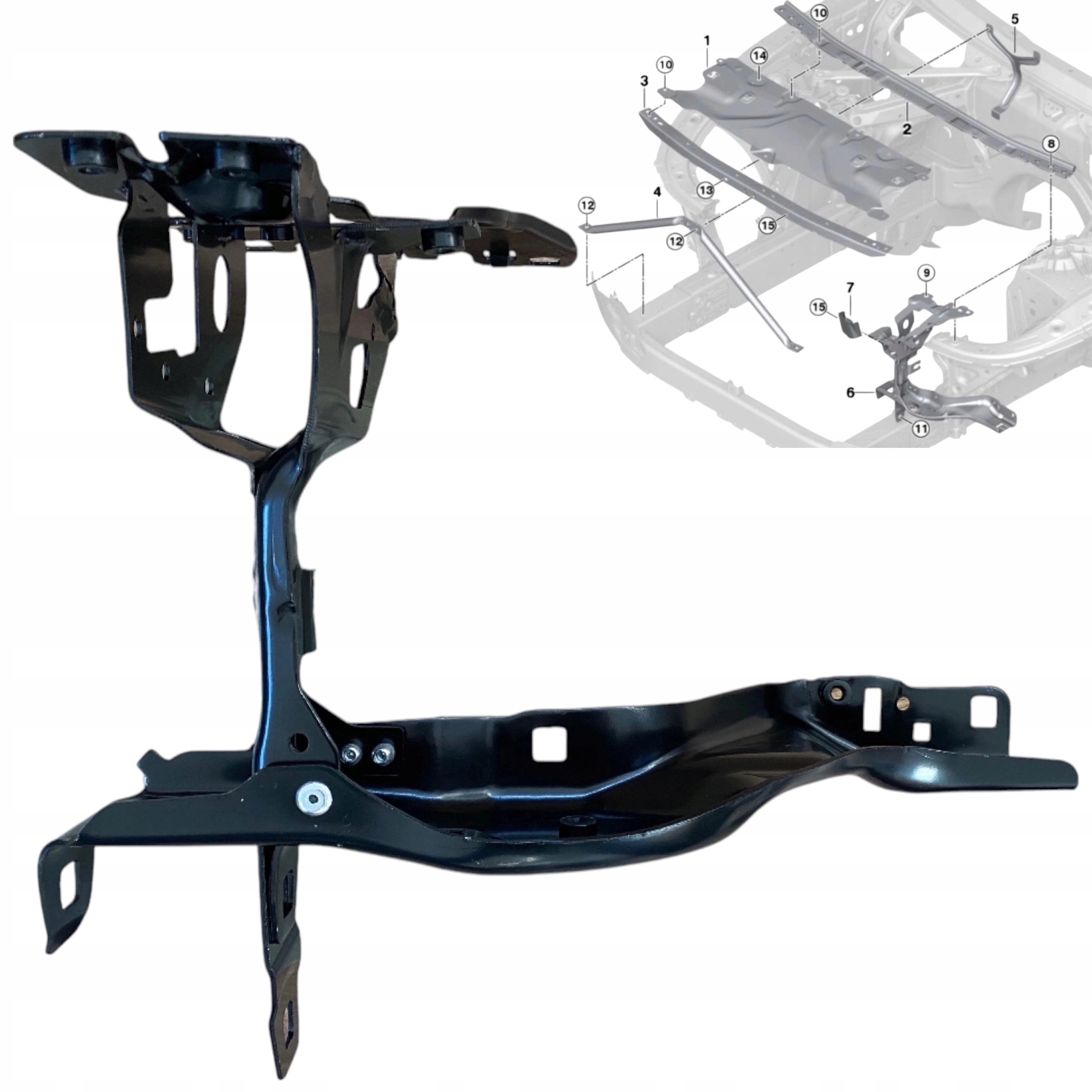 Okulár Reflektoru Levá police uchycení lampy držák Bmw 5 G30 G31 G14 G15