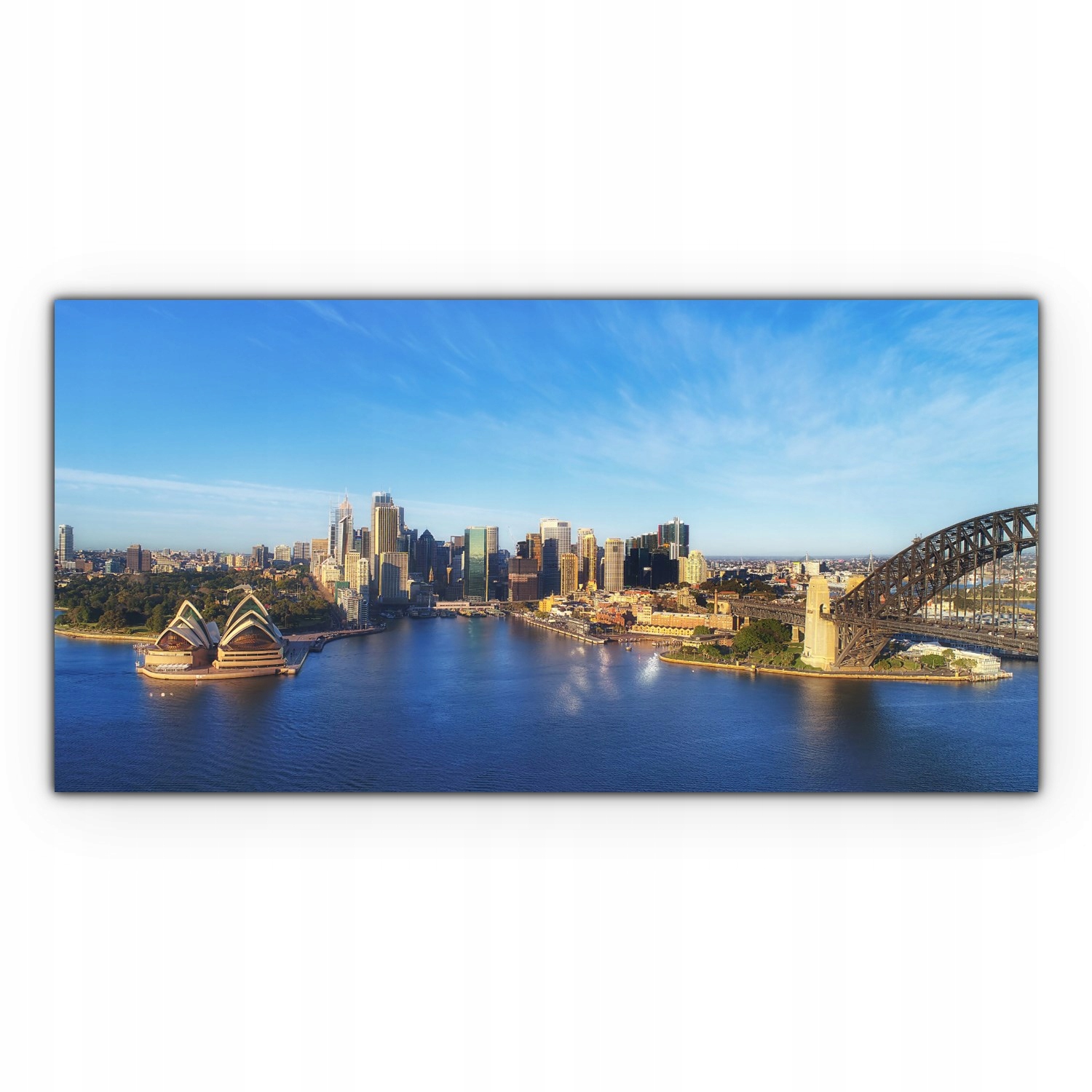 

Obraz płótno canvas 120x60 Miasto Krajobraz Woda