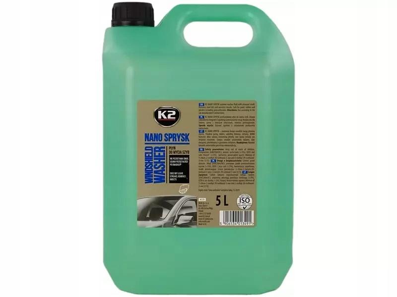 K2 NANO SPRYSK LETNI PŁYN DO SPRYSKIWACZY 5L