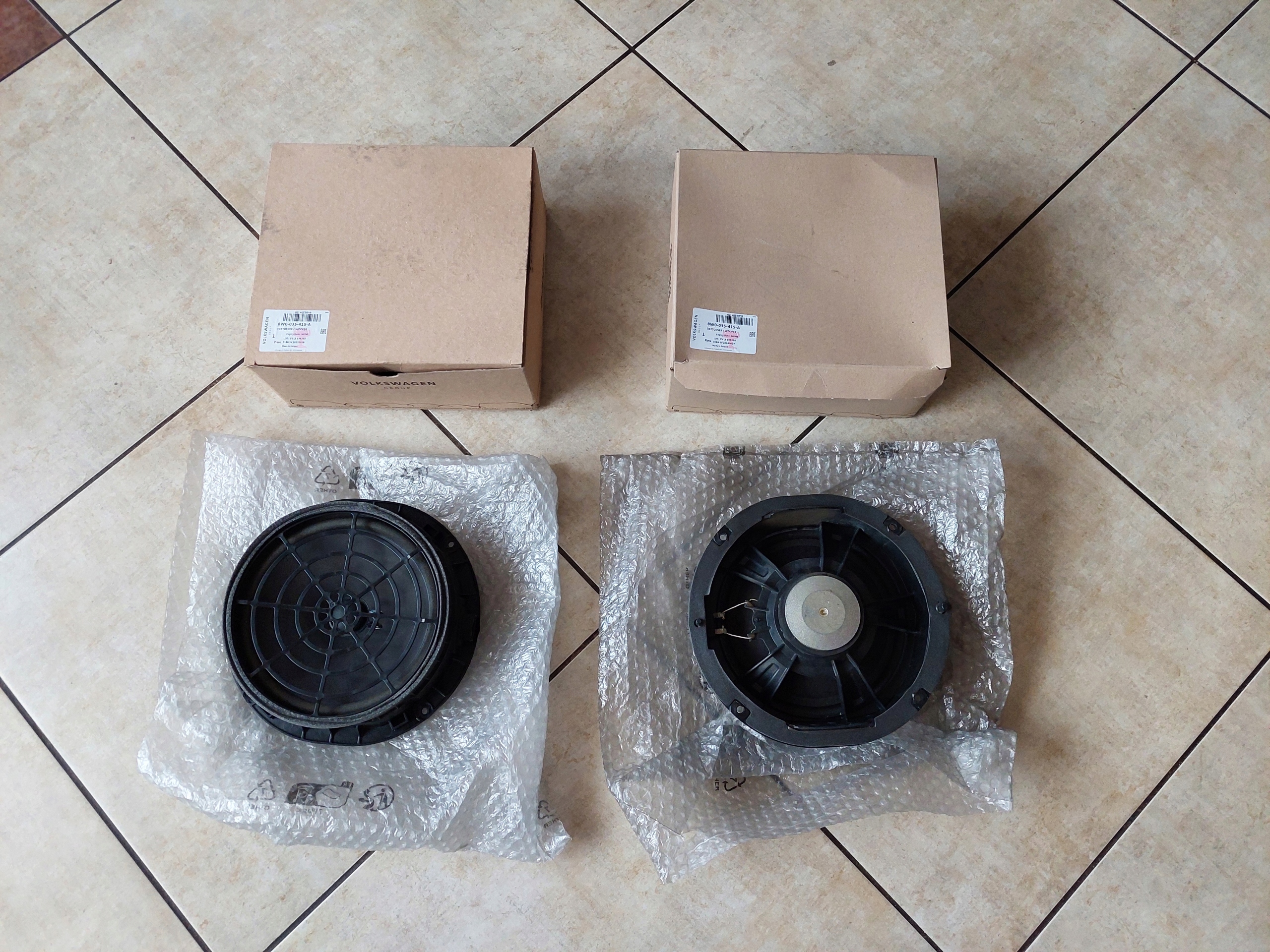 GŁOŚNIK - DRZWI PRZEDNIE - AUDI A4 B9 - AUDI A5 - 8W0