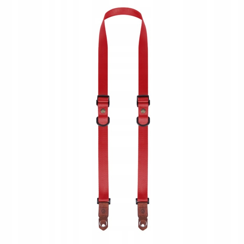 Pasek do aparatu Ggs MS-1R nylonowy czerwony 90-160 cm
