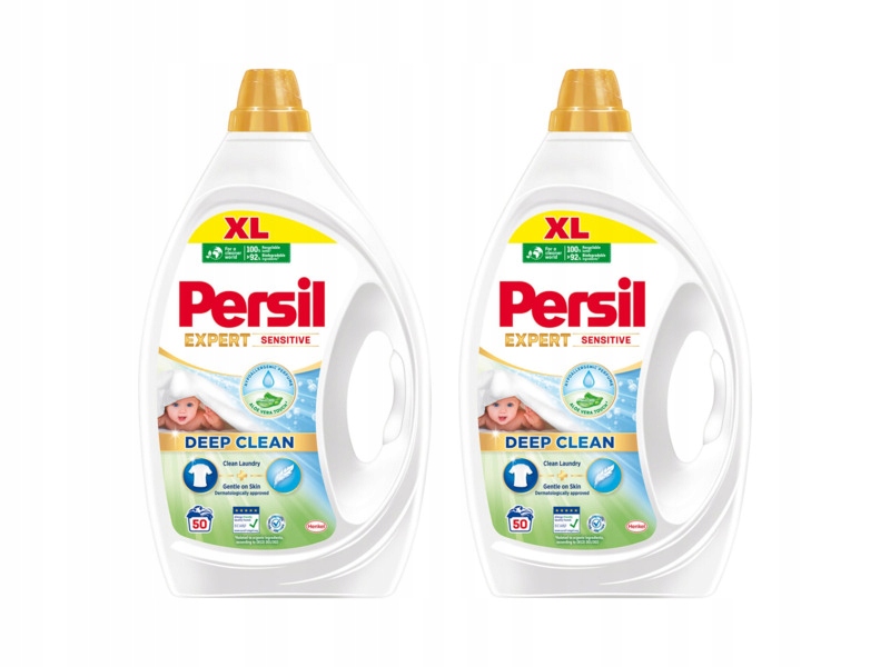 Żel do prania Persil Deep Clean Expert Sensitive White 2 x 2250 ml
