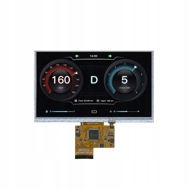 

LCD 7.0" 800x480 rezystancyjny dot. Dwin Hmi