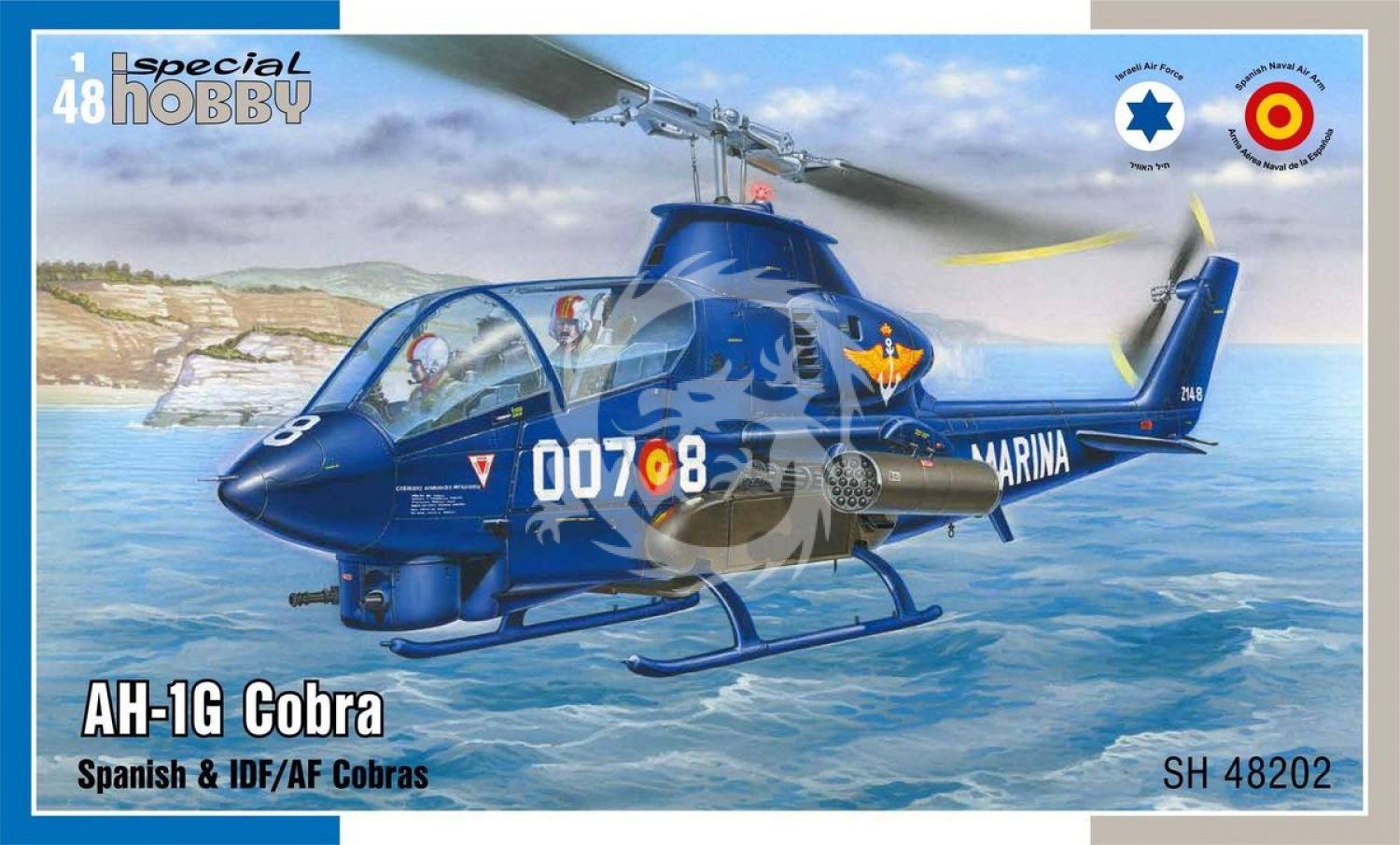 AH-1G Cobra Spanish & Idf/af Cobras Special Hobby SH48202 měřítko 1/48