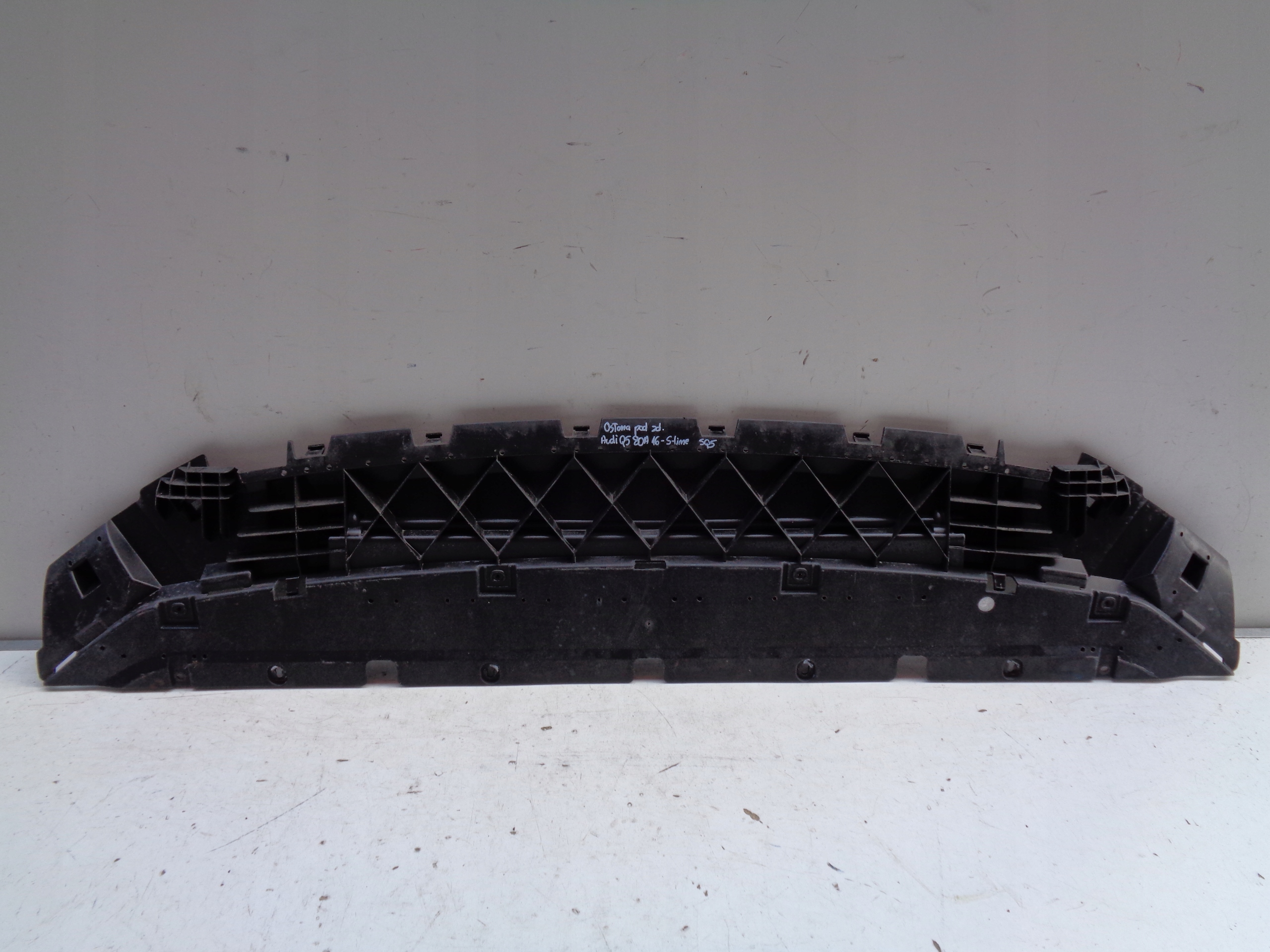 cover below front bumper AUDI Q5 80A 16- S-LINE