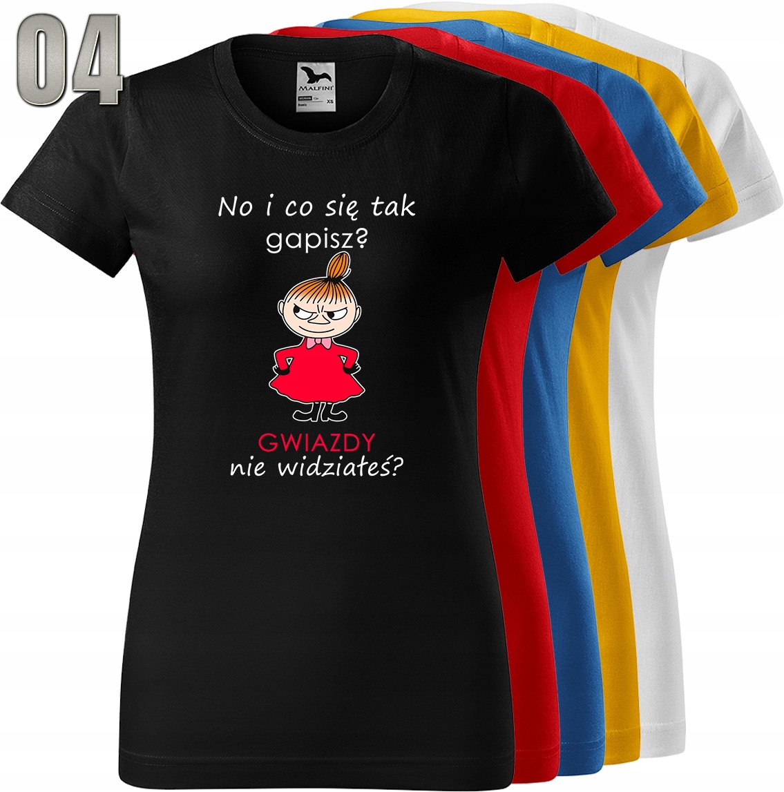 KOSZULKA DAMSKA MAŁA MI XL Kolor wielokolorowy