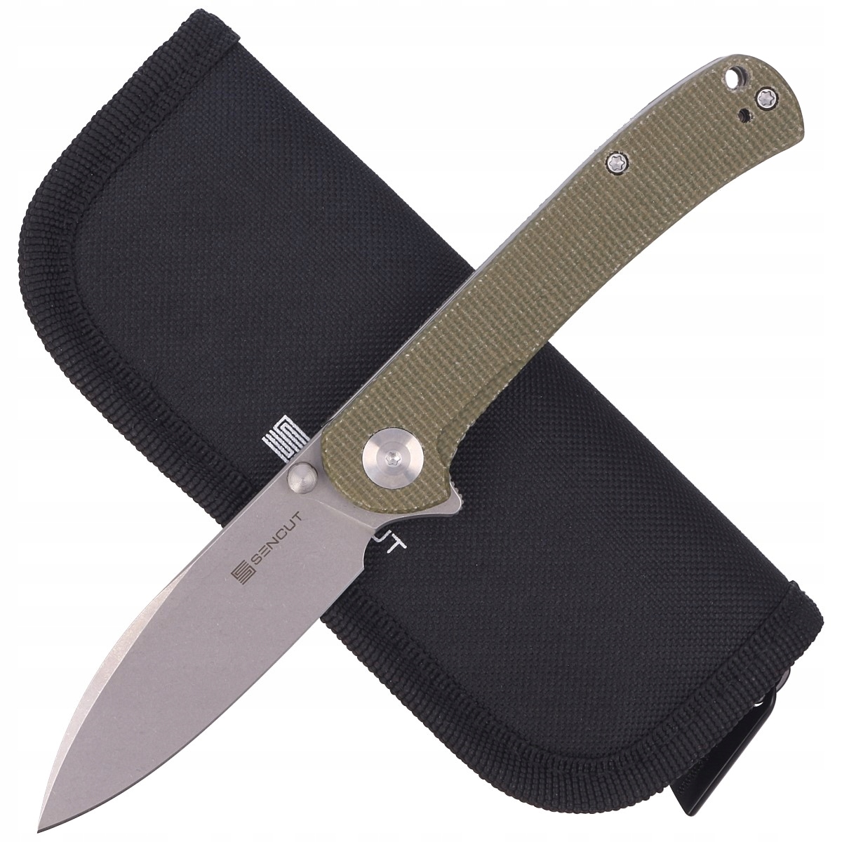 Nóż Sencut Edc Scepter Olive Micarta (SA03E)