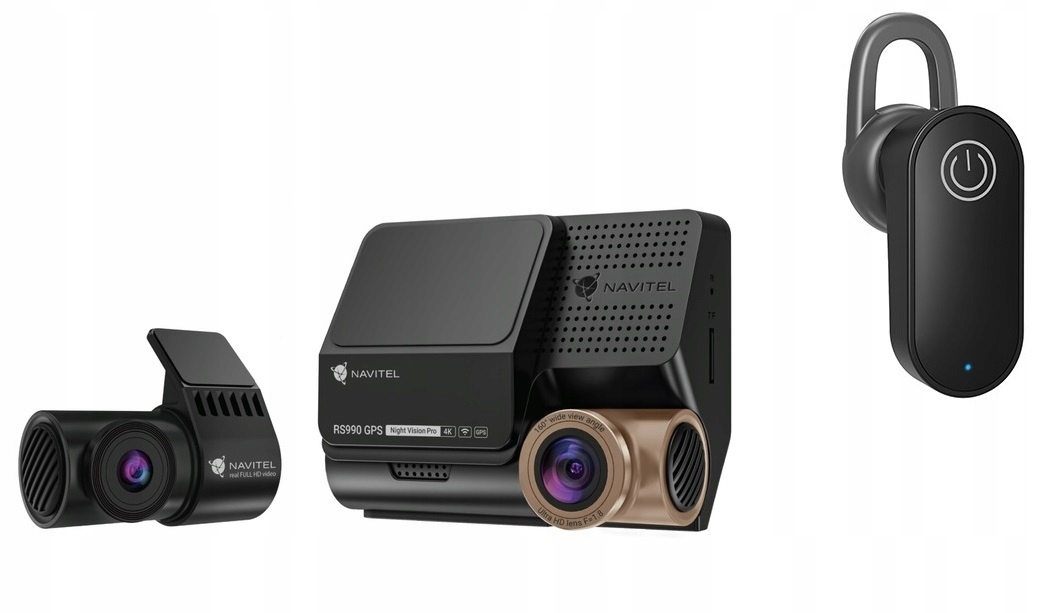 Kamera do auta zadná kamera Bluetooth slúchadlo Navitel RS990