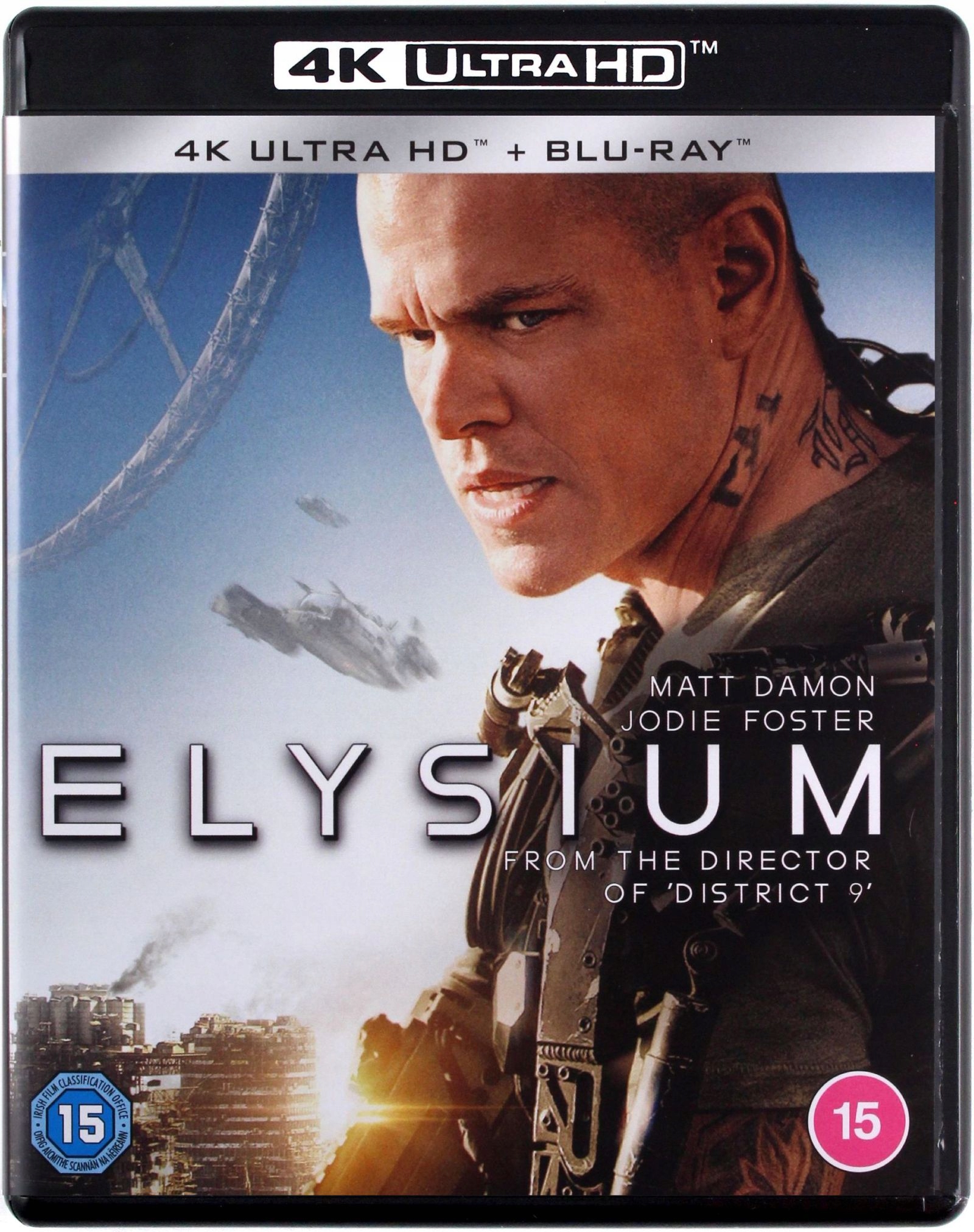 Elizjum (blu-ray 4K)+(BLU-RAY) Lektor Pl