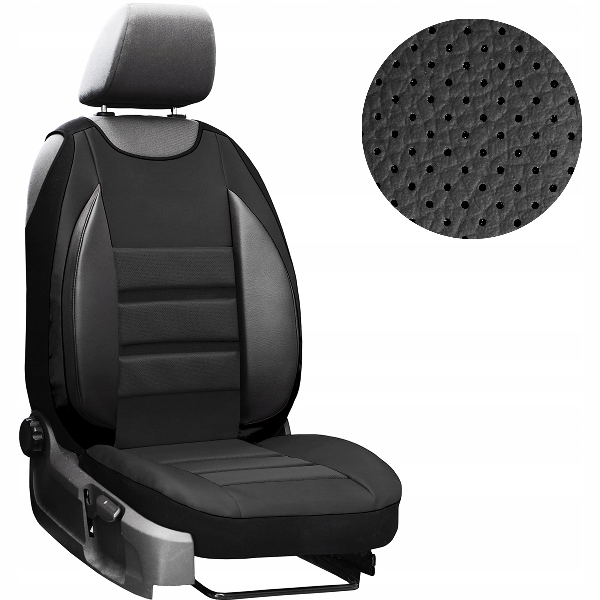 SKÓRZANA MATA POKROWCE NA FOTELE SAMOCHODOWE SKÓRA Typ mata ochronna