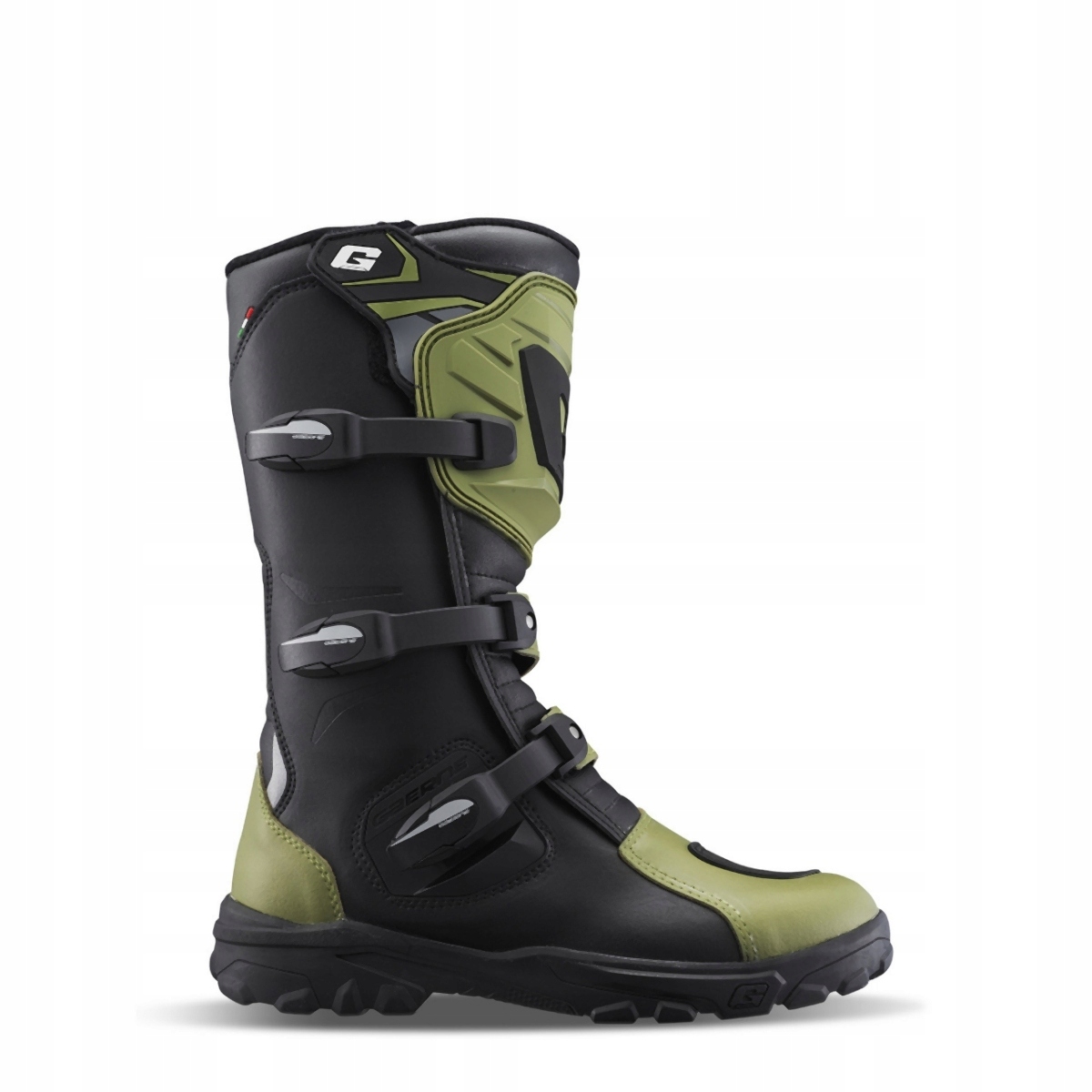 Gaerne Turistické Topánky Model G-adventure Aquatech Black/forest Farba Čiern