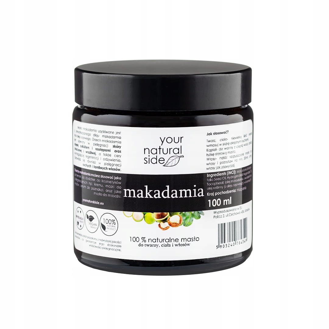 

Masło makadamia 100 ml Your Natural Side