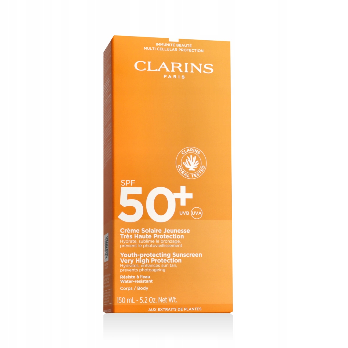 Clarins Yourh-Protecting Sunscream High Protection Spf 50 150 ml