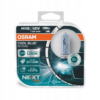 Žárovka Cool Blue Intense H15 12V/55/15W PGJ23T-1, 5000K 2KS (eko) OSR641