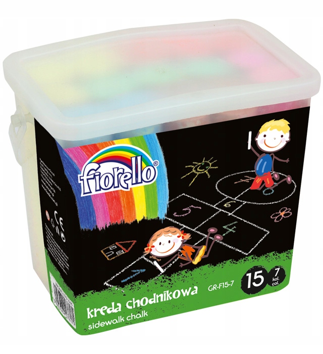 

Kreda chodnikowa Grand Fiorello GRF157 7kol.15szt.