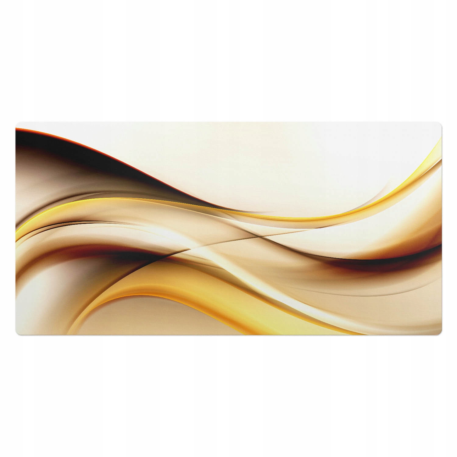 Podložka na psací stůl se vzorem pro teenagery a studenty Vlny linie 100x50 cm