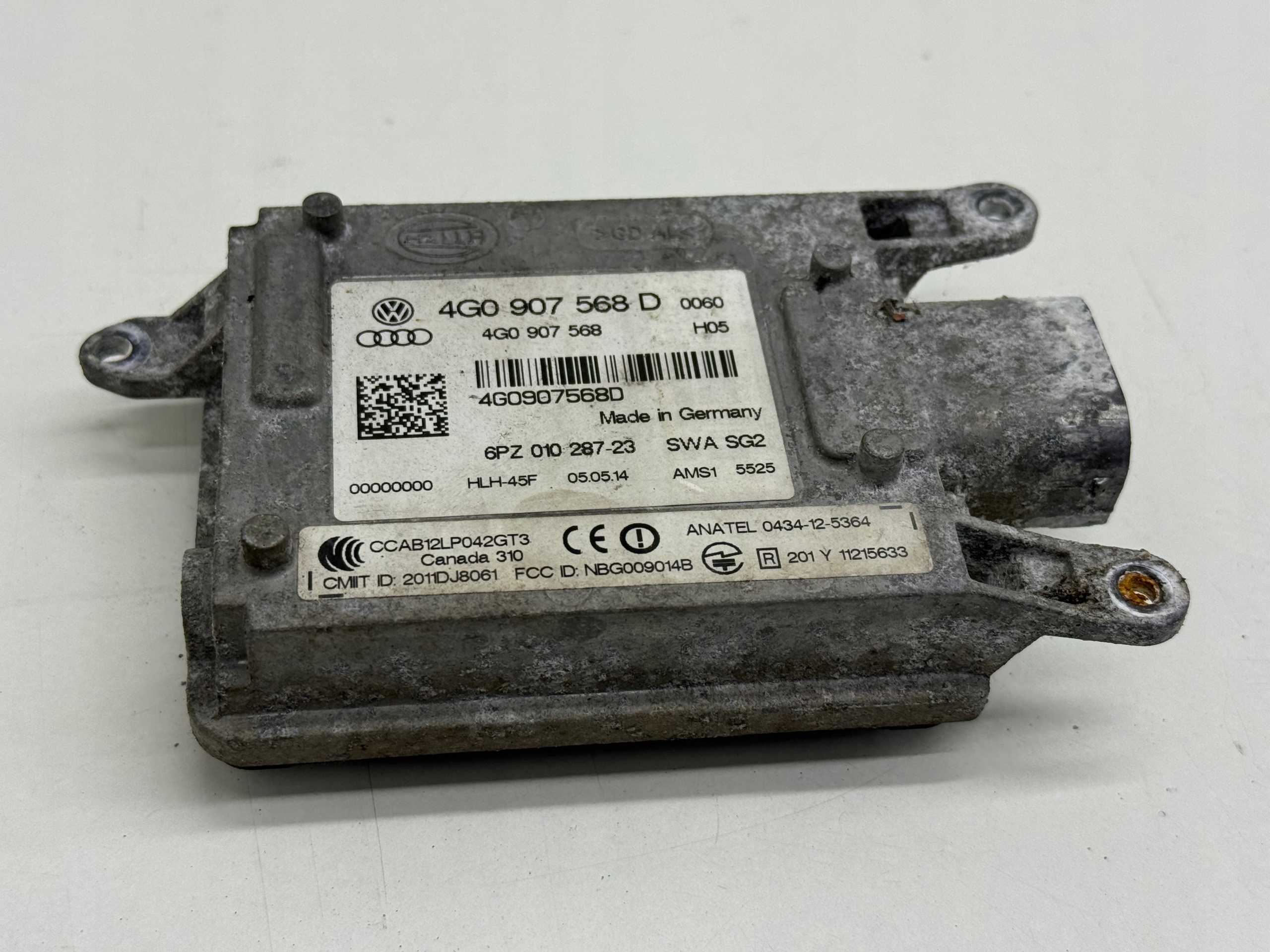 AUDI A6 A7 C7 module sensor RADAR ACC left asystent changes supports ruchu LEGAL
