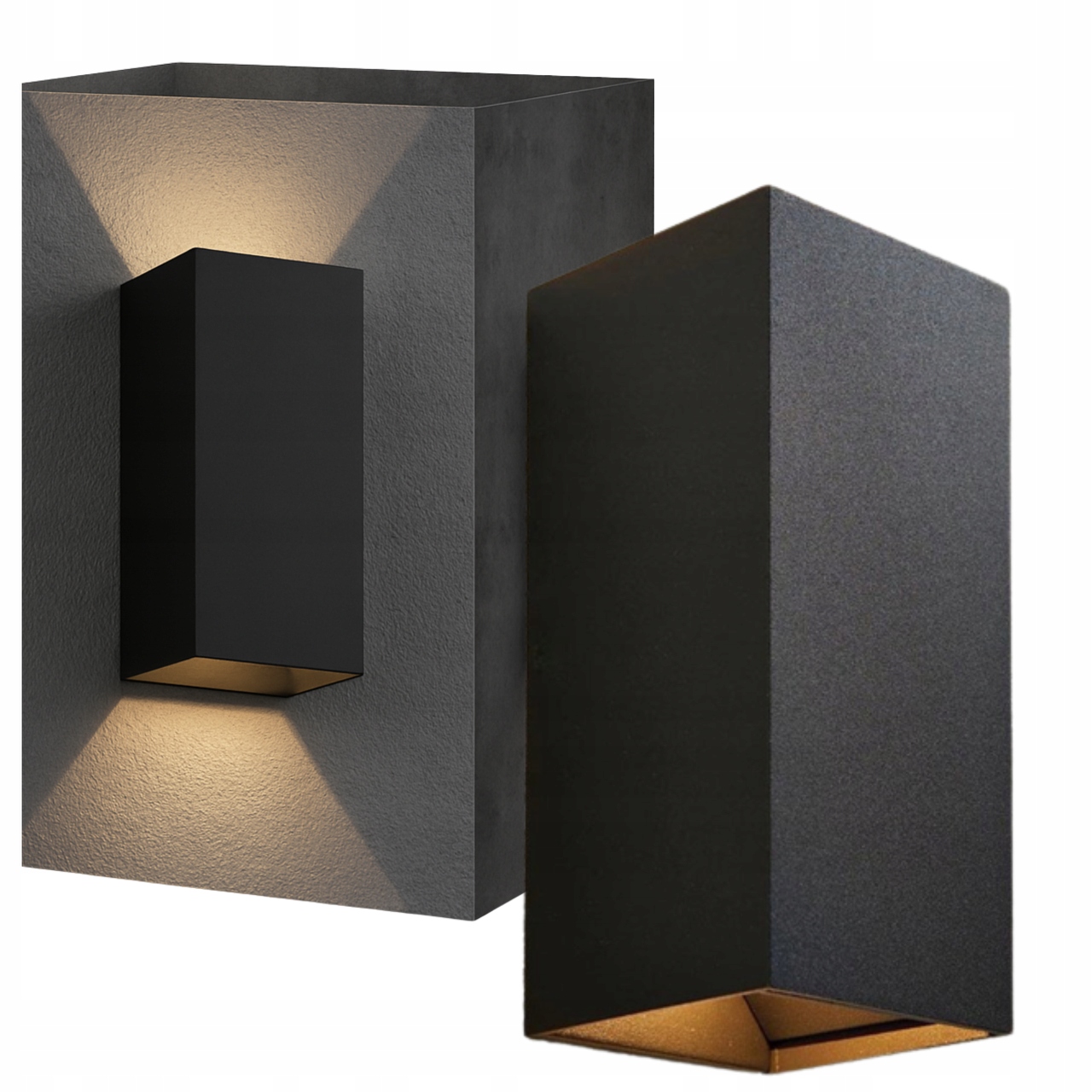 Nástěnná Lampa Shora Dolů, Vnější, Moderní, Neutrální 6W Fasáda