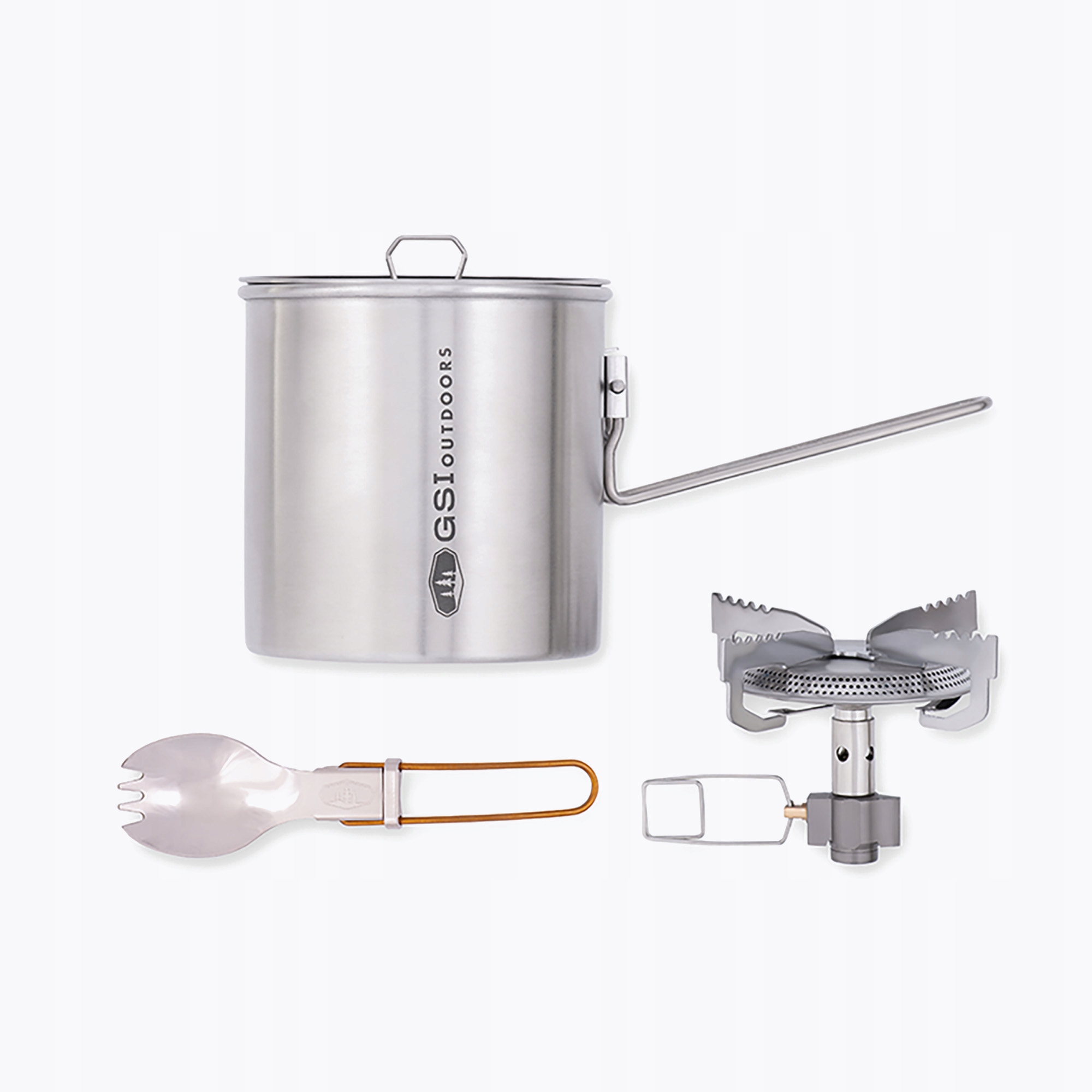 Turistický vařič Gsi Outdoors Glacier Stainless Explorer nerezový 1.1