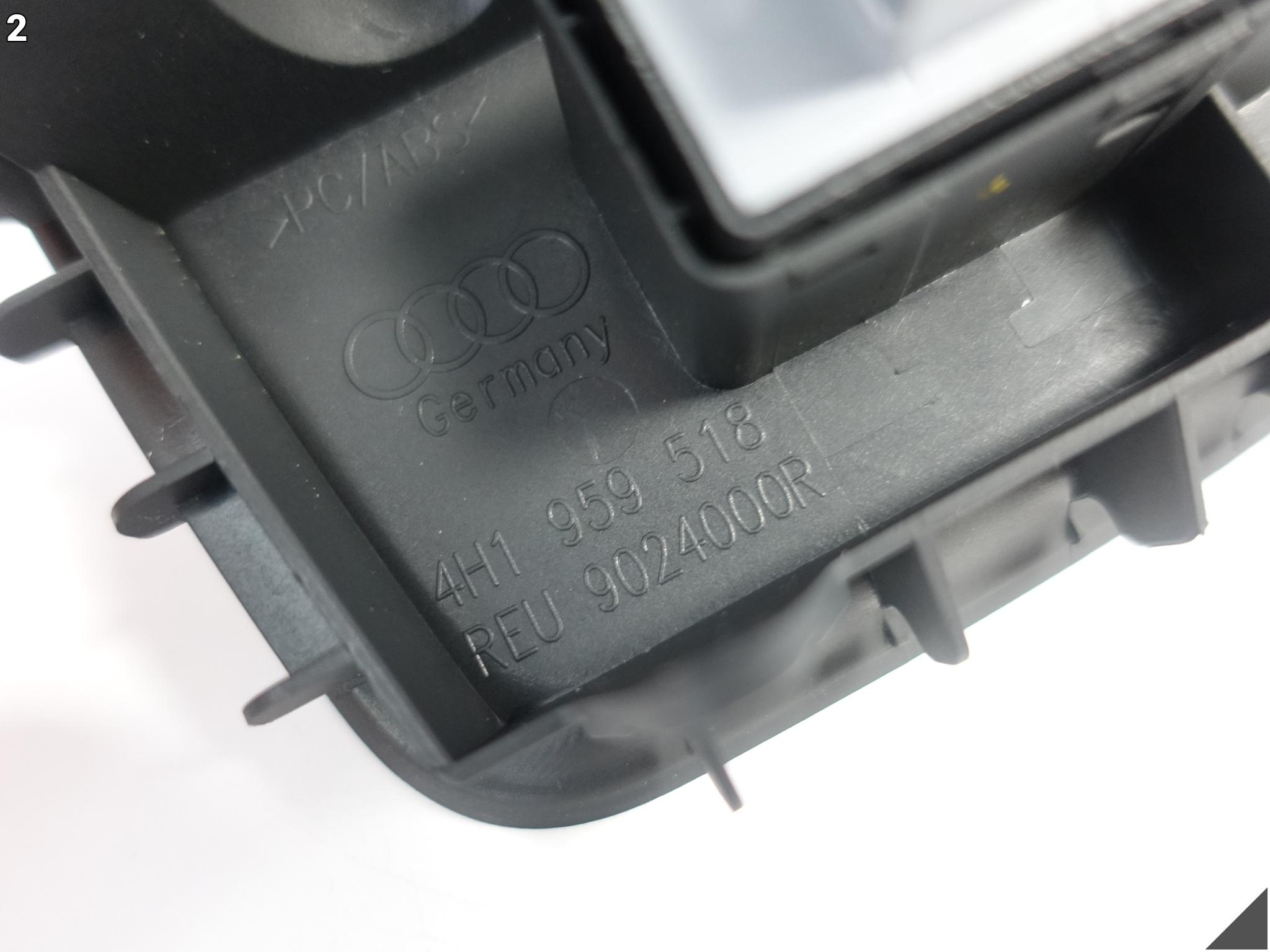 AUDI S8 A8 4H0 4H1 D4 13-17 control panel windows bracket door right front