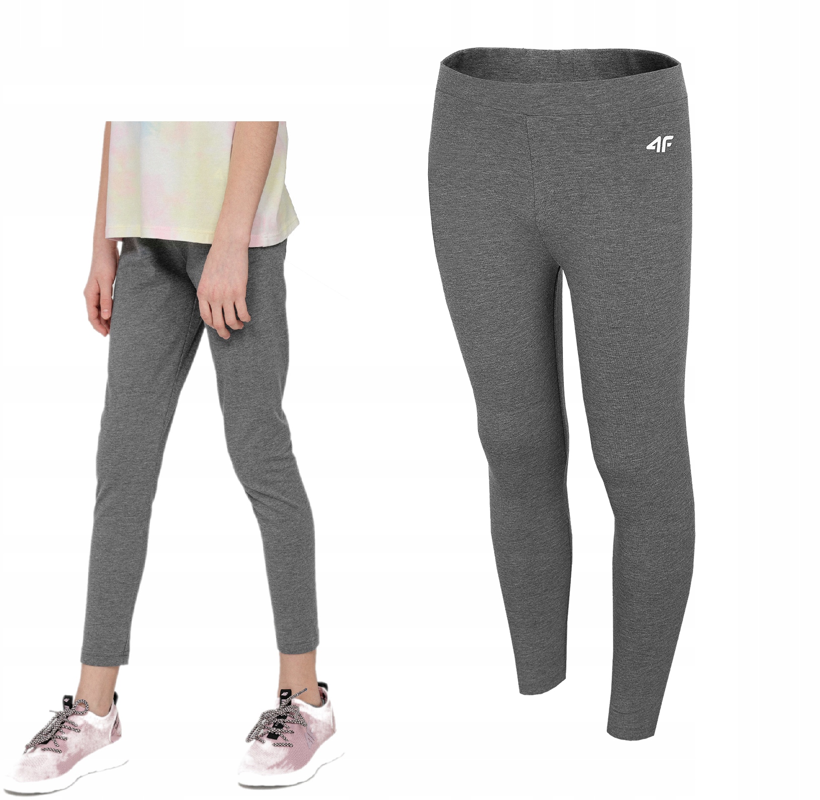 

4F Legginsy Dziewczęce Getry Bawełniane JLEG001