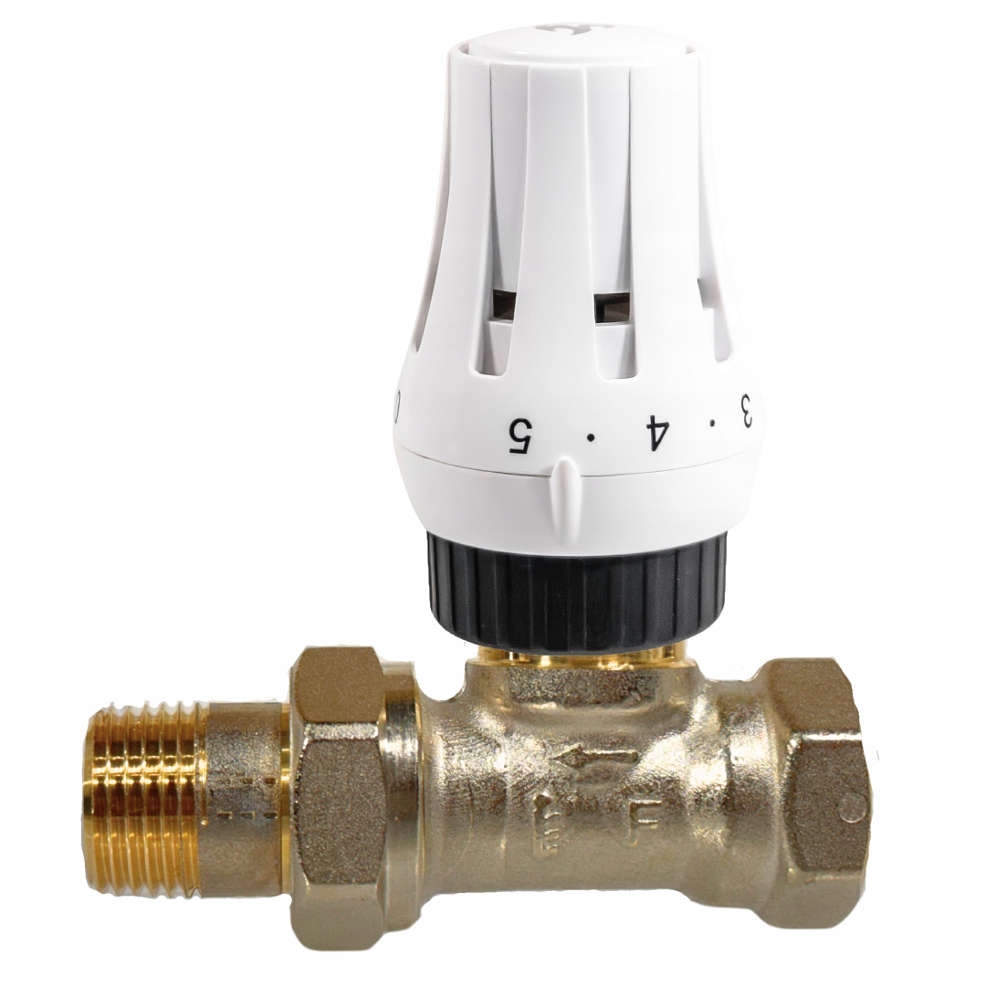 Termostatická Sada Termostatická Kartuše Napájecí Ventil 1/2 Radiátoru