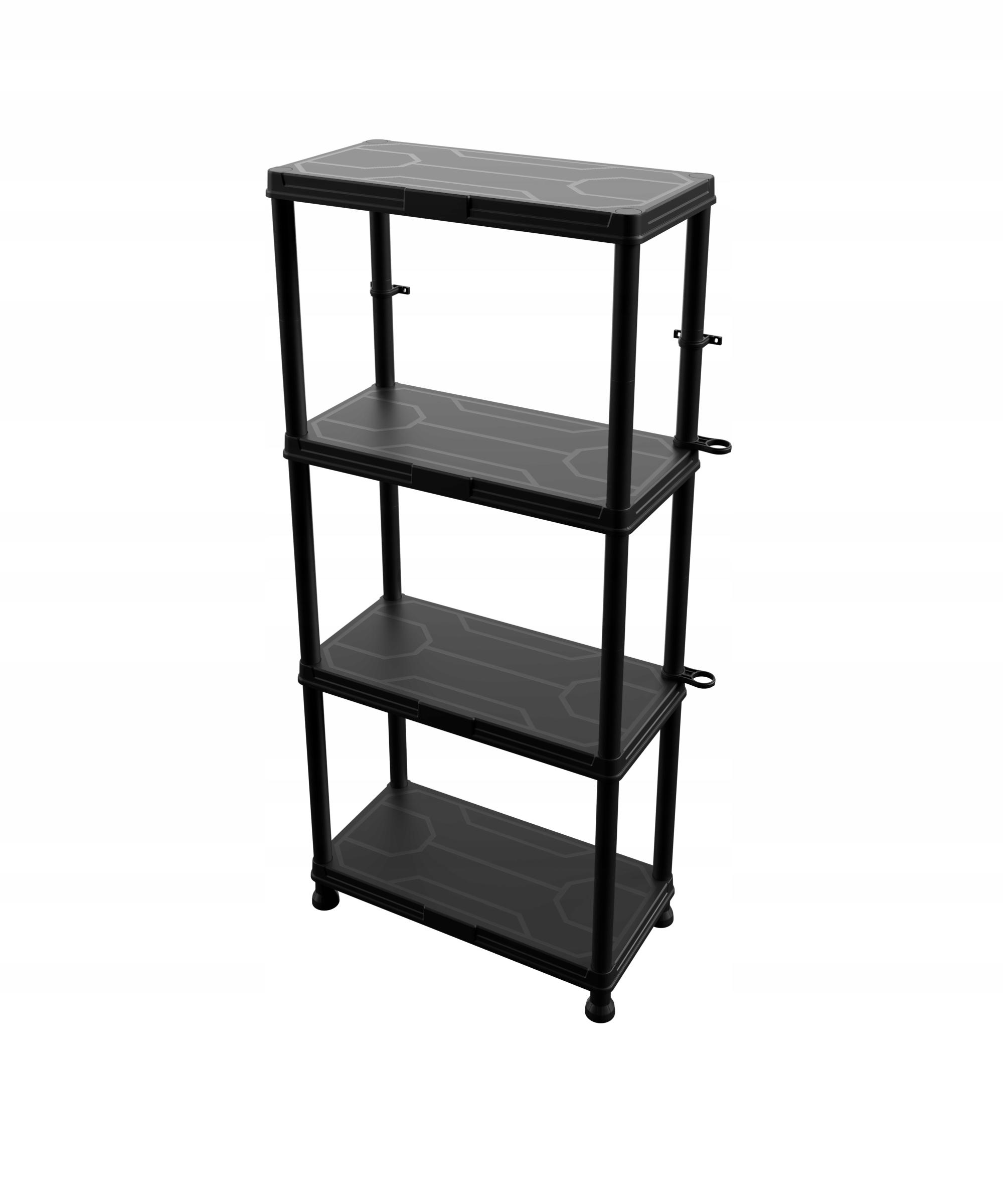 Qbrick System Shelving System 60/30x4 skladovací plastový regál