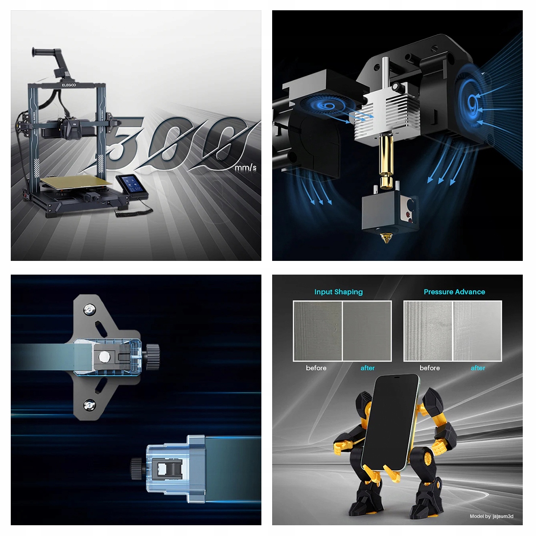 Elegoo Neptune 4 Pro Drukarka 3D | FDM | Filament | 500mm/s | AUTO LEVELING Rodzaj drukarka 3D