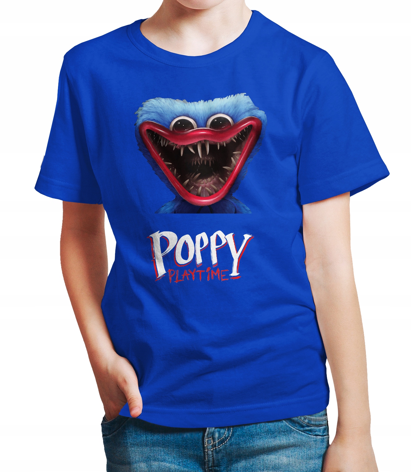 

Koszulka dziecięca Straszny Huggy Wuggy poppy 116