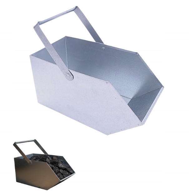 Węglarka Ocynkowana Duża Do Węgla Drewna Popiołu