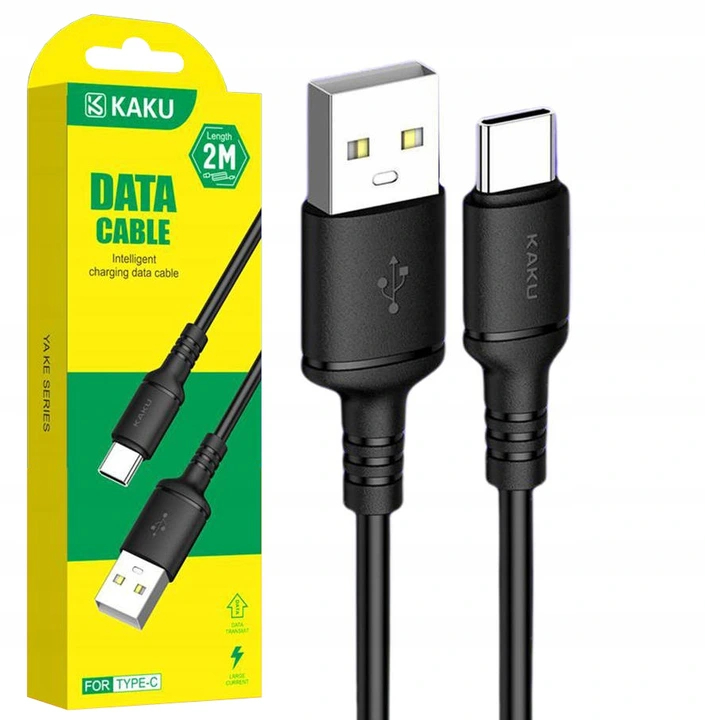 

Kabel Usb-c Szybkie Ładowanie 2 Metry 2.8A Czarny