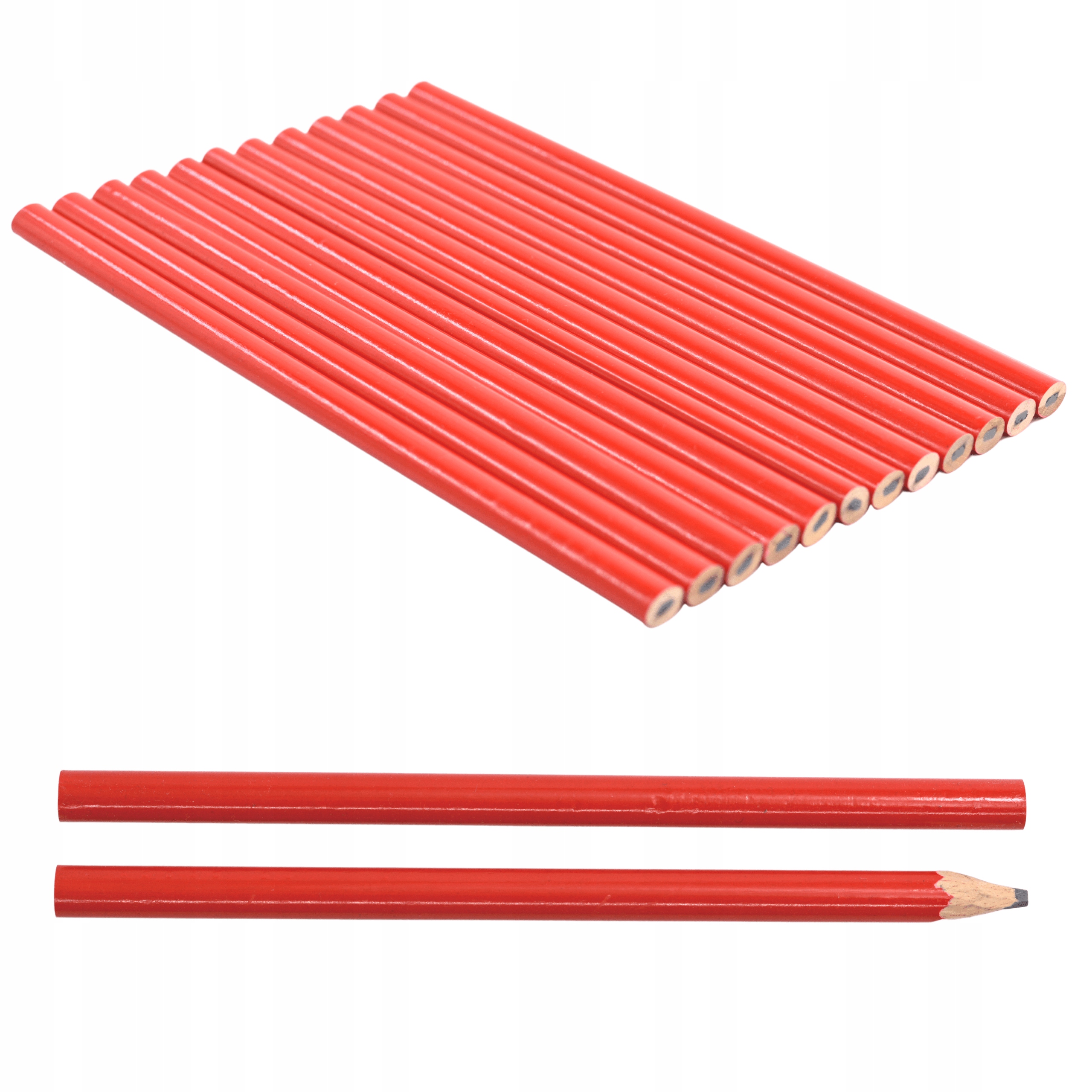 

Ołówek Stolarski Ciesielski Czerwony Hb 12szt.