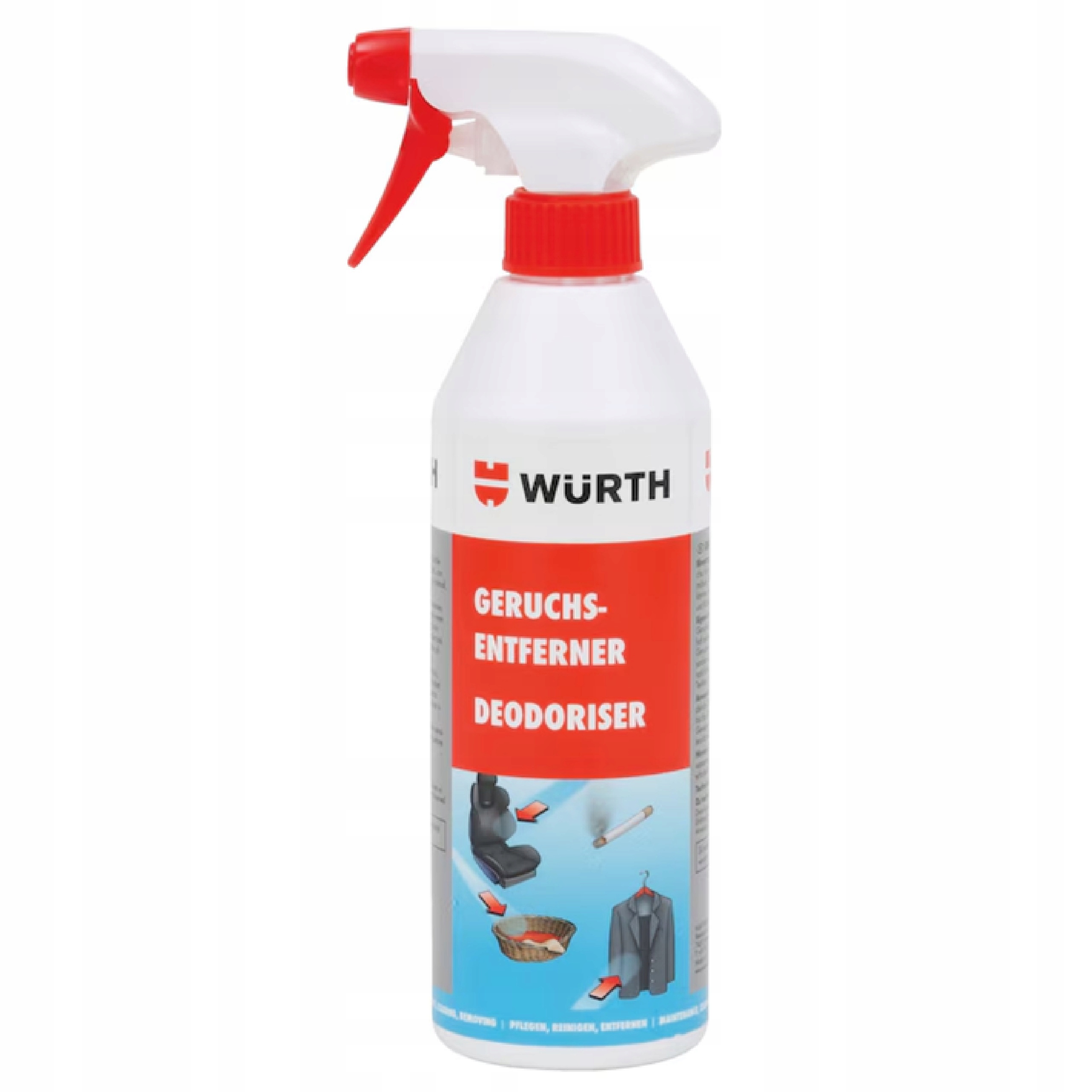 Neutralizator Zapachów Dezodorant Spray 500ML Wurth