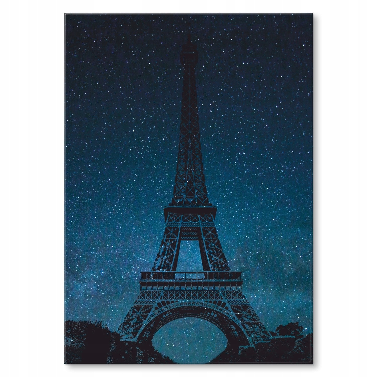 Kovový plakát Eiffelova věž Dárek 30 x 42 cm