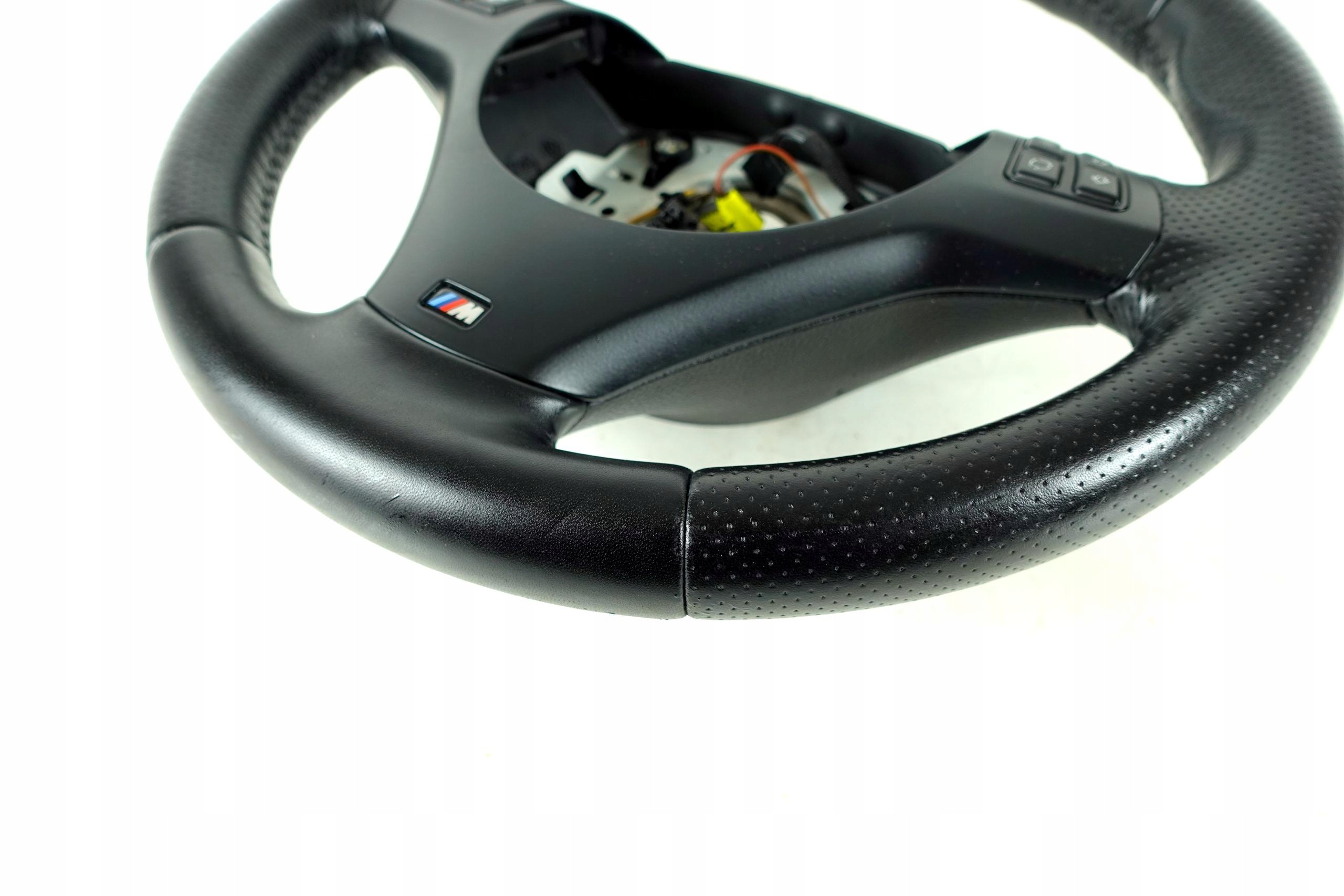steering wheel, leather SKORZANA BMW 1 E81 E82 E87 3 E90 E91 M PAKIET m-packet
