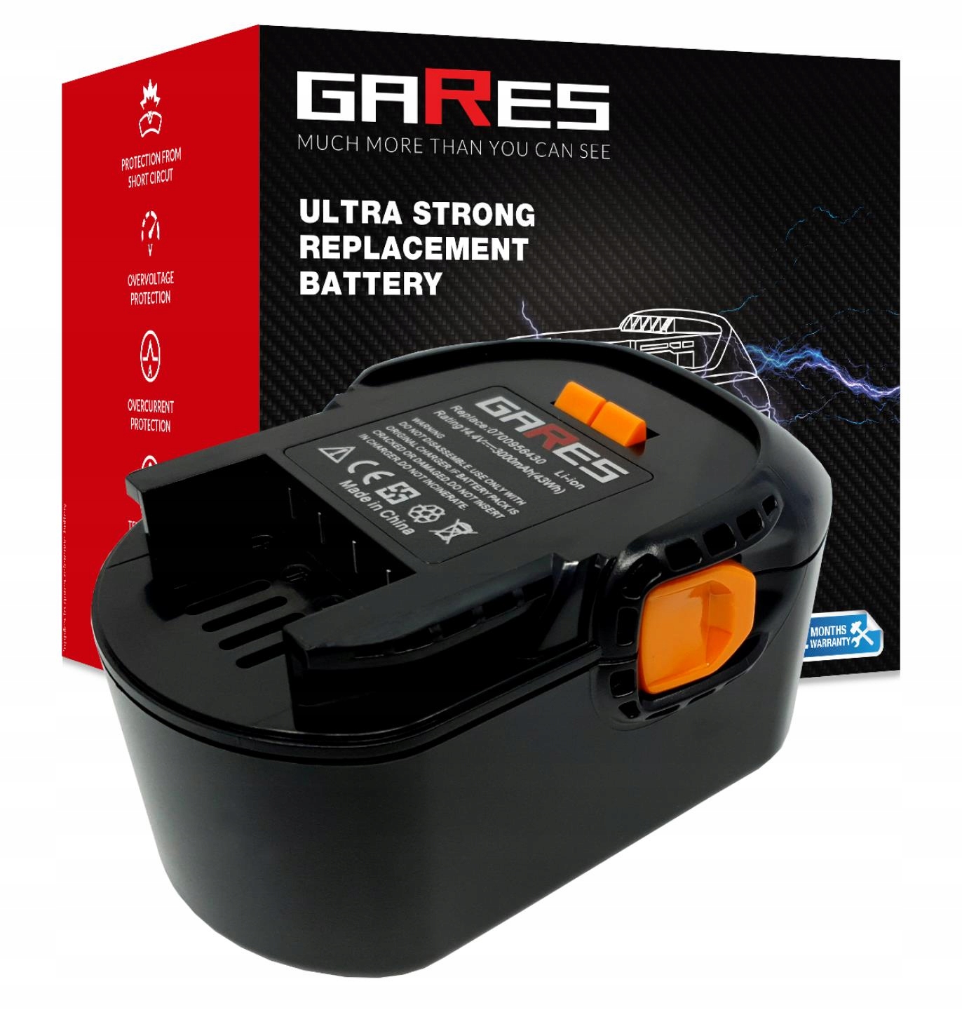 Baterie Akumulátor pro Aeg B1420R 2.0Ah 14,4V