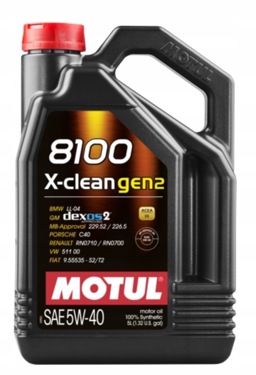 Motorový olej Motul 8100 X-clean GEN2 5W-40 5L