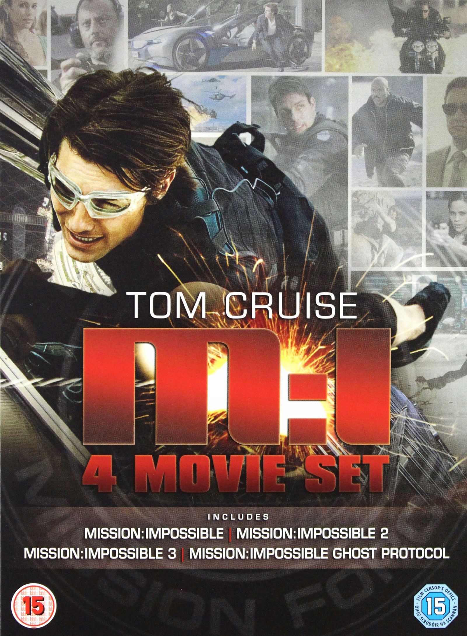 Mission Impossible 1-4 [4DVD]