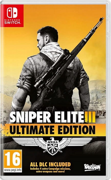SNIPER ELITE III 3 AFRIKA / ULTIMATE EDITION / GRA NINTENDO SWITCH
