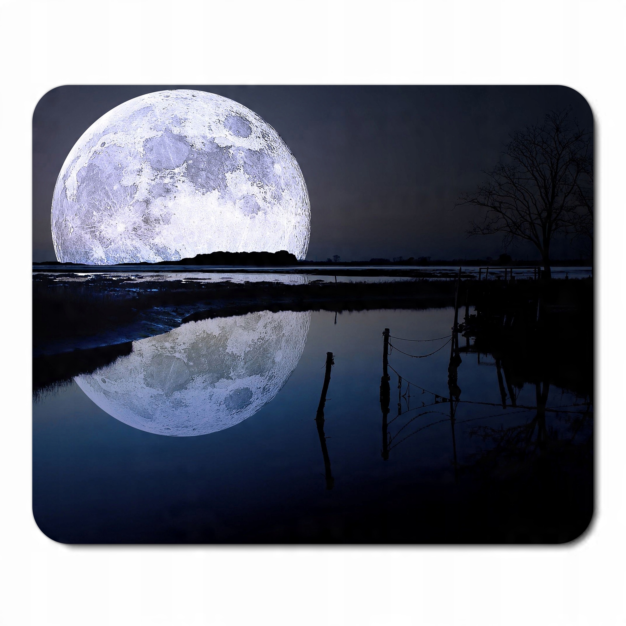 

Podkładka Pod Mysz Myszkę Księżyc Moon