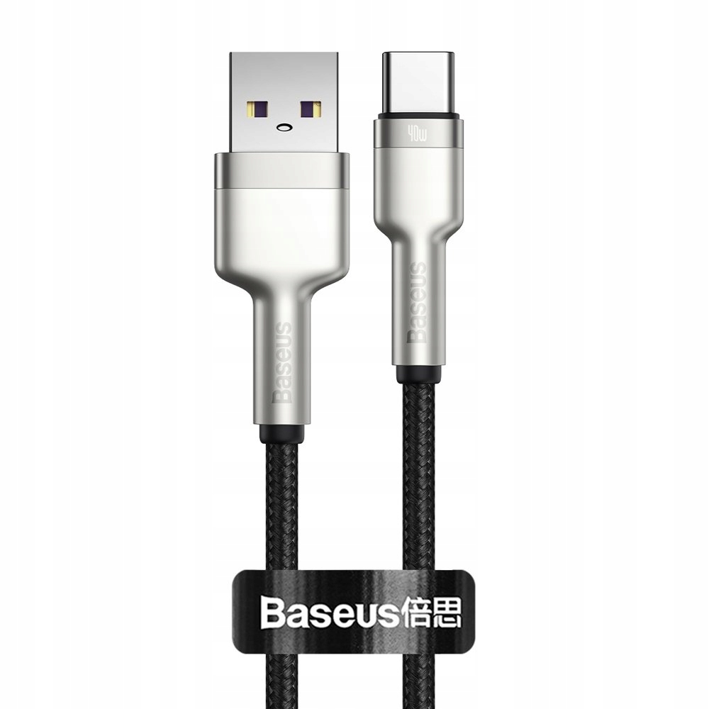 

Baseus Mocny Kabel Qc 3.0 Usb-usb Typ C 40W 0,25M