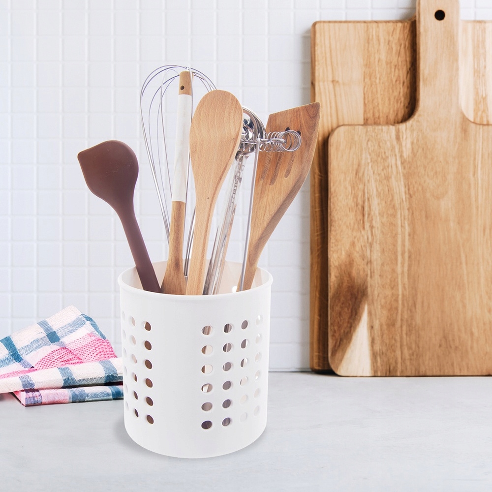 Pojemnik OCIEKACZ BIAŁY sztućce przybory kuchenne koszyk stojak plastikowy Stan opakowania oryginalne