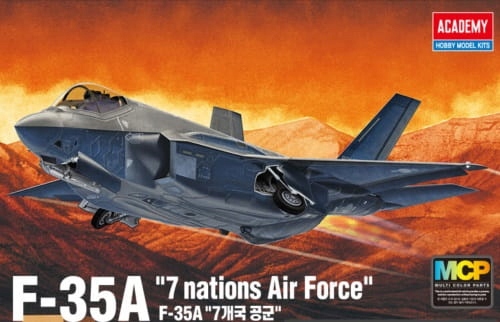 F-35A "7 nations Air Force", Academy 12561